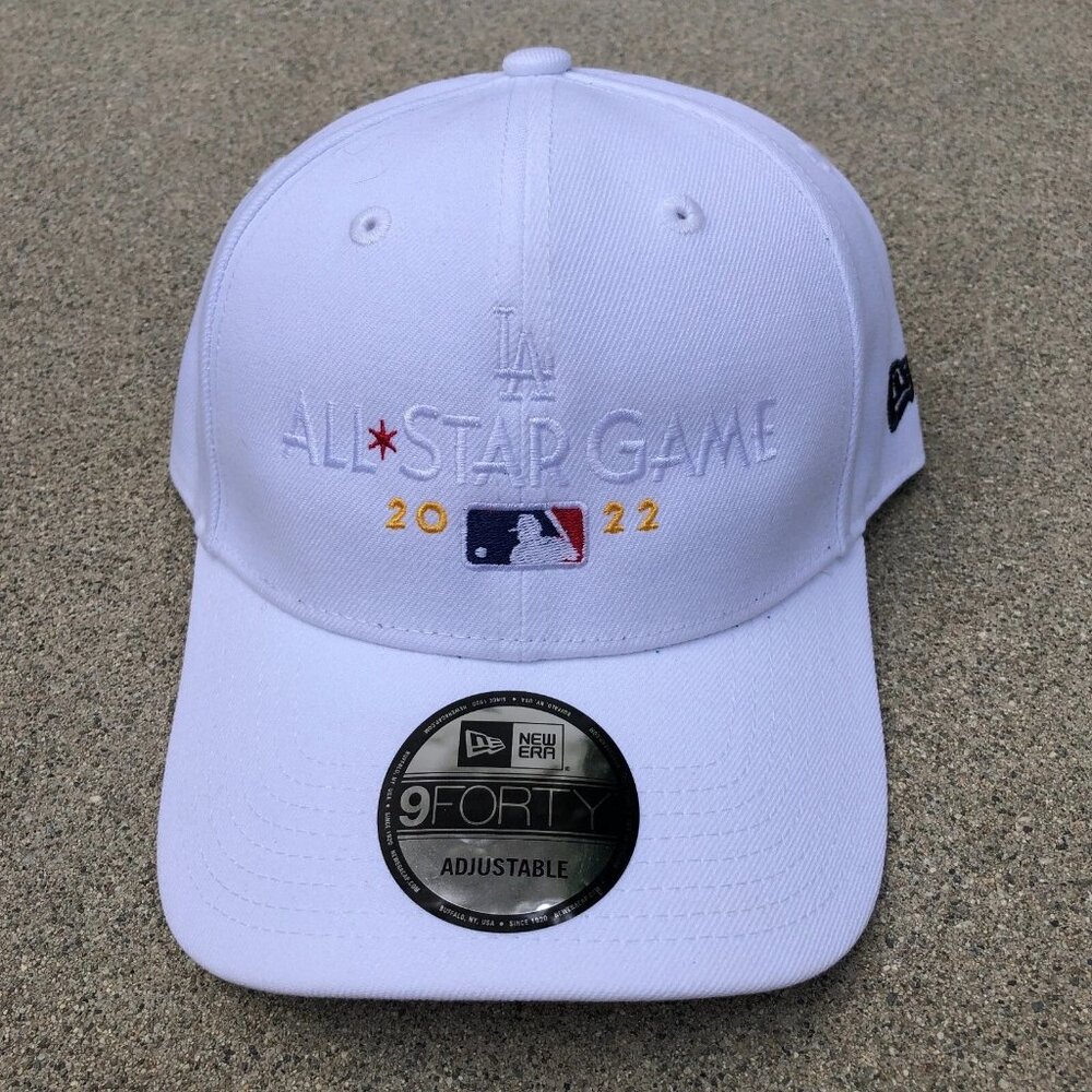 NEW ERA 2022 Los Angeles LA All Star Game Hat Men's White Cap 9Forty MLB